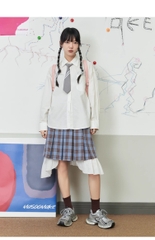 Giày Chunky Sneaker MASOOMAKE 2024 Pink Silver