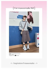 Giày Chunky Sneaker MASOOMAKE V1 Arctic White