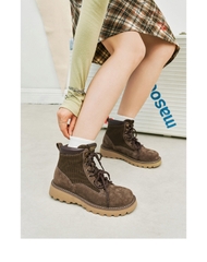 Giày MASOOMAKE Classic Martin Boots Bear Brown