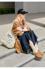 Dép Devo Life Boston Clogs Suede Leather