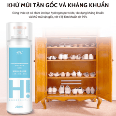 Chai Xịt Nano Bạc Khử Mùi Giày Thể Thao