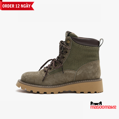 Giày MASOOMAKE Classic Martin Boots Army Green