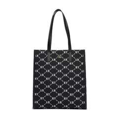 Túi MLB Diamond Monogram Jacquard Tote Bag New York Yankees Black