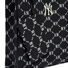 Túi MLB Diamond Monogram Jacquard Tote Bag New York Yankees Black