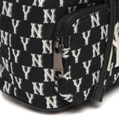 Túi MLB Classic Monogram Jacquard Bucket Bag New York Yankees Black