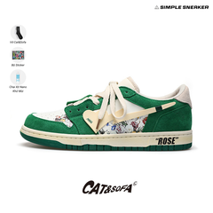 Giày Cat & Sofa Dunk Rose Green