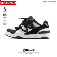 Giày Cat & Sofa Dread Locks White Black
