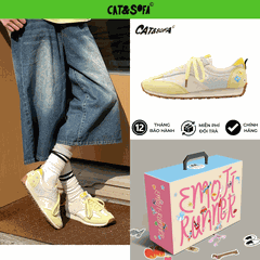 Giày Cat & Sofa Emoji Runner Yellow 2025