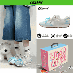 Giày Cat & Sofa Emoji Runner Light Blue 2025