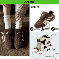 Giày Cat & Sofa Football Brown Powder
