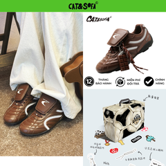 Giày Cat & Sofa Football Chocolate