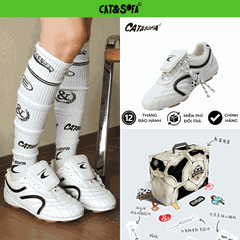 Giày Cat & Sofa Football White Gum