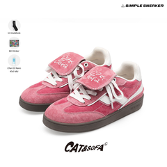 Giày Cat & Sofa Samba Retro Shoes Pink
