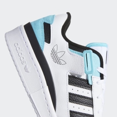 Adidas Forum Exhibit Low White Pulse Aqua