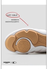 Giày Cat & Sofa Football White Gum
