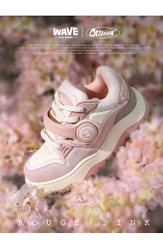 Giày Cat & Sofa Headphone Lotus Pink