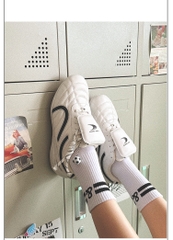 Giày Cat & Sofa Football White Gum