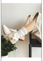 Giày Cat & Sofa Football Cream White