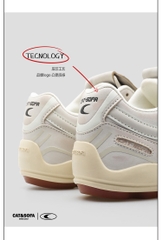 Giày Cat & Sofa Football Cream White