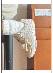 Giày Cat & Sofa Football Cream White