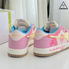 Giày Cat & Sofa Dunk Flower Pink