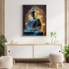 Tranh số hóa Tịnh tâm đã căng khung 40x50cm