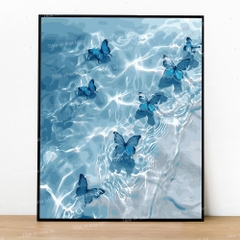 Tranh số hóa Cánh bướm đã căng khung 40x50cm
