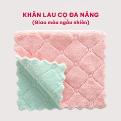 Khăn lau cọ 2 mặt đa năng 15x25cm