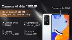 Điện thoại Xiaomi Redmi Note 11 Pro ( Xanh Dương, Xám, Trắng)