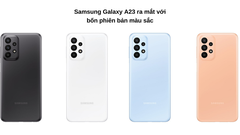 Điện thoại Samsung Galaxy A23 6GB ( cam , đen , xanh dương )
