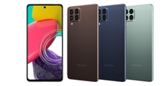 Điện thoại Samsung Galaxy M53 5G  ( Nâu , Xanh lá, Xanh Dương )