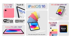 Máy tính bảng iPad 10 WiFi 64GB ( Hồng, Xanh Dương, Vàng )