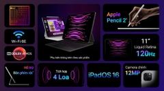 Máy tính bảng iPad Pro M2 11 inch WiFi 128GB