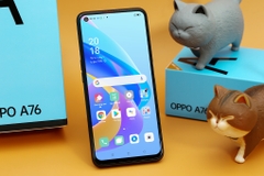 Điện thoại OPPO A76 ( Đen , Xanh Lá )