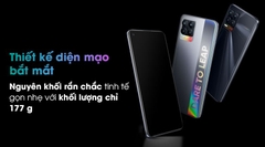 Điện thoại Realme 8  8/128   (Bạc, Đen)