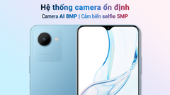 Điện thoại Realme C30s (4GB/64GB) ( Đen_Xanh )