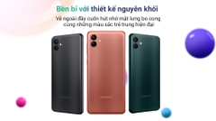 Điện thoại Samsung Galaxy A04  4GB/64GB ( Nâu, Xanh, Đen)