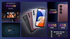Điện thoại Samsung Galaxy A14 4G 6GB