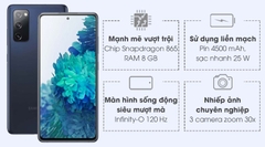 Điện thoại Samsung Galaxy S20 FE 8GB/256GB (Xanh Lá, Xanh Dương)