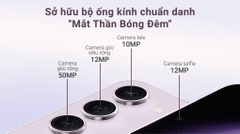 Điện thoại Samsung Galaxy S23+ 5G 256GB (Kem, Xanh, Đen, Tím Nhạt)