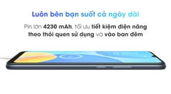 Điện thoại OPPO A15s 4/64GB (Xanh Dương, Đen)