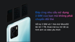 Điện thoại Vivo Y15a (Trắng-Xanh, Xanh Đen)