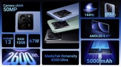 Điện thoại Xiaomi 13T 5G 12GB