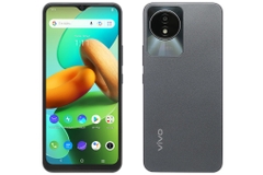 Điện thoại Vivo Y02 (Xanh Tím, Đen)