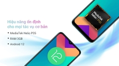 Điện thoại Vivo Y02s 64GB ( Xanh, Đen )