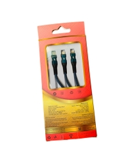 Dây Sạc MICROCOM XO chống đứt 3 Đầu Type-C ,Micro USB , Lightning