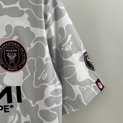 Áo Thun Bape X Miami 2026 ( Xám )
