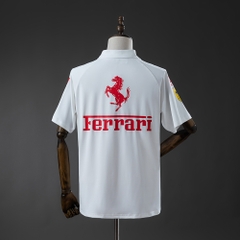 Áo Polo F1 Ferrari 2025 TP ( Trắng )