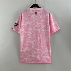 Áo Thun Bape X Miami 2026 ( Hồng )
