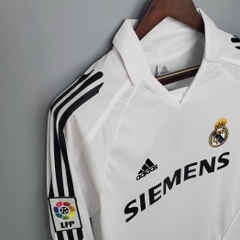 Retro Real Madrid 2005/2006 Tay Dài ( Sân Nhà )